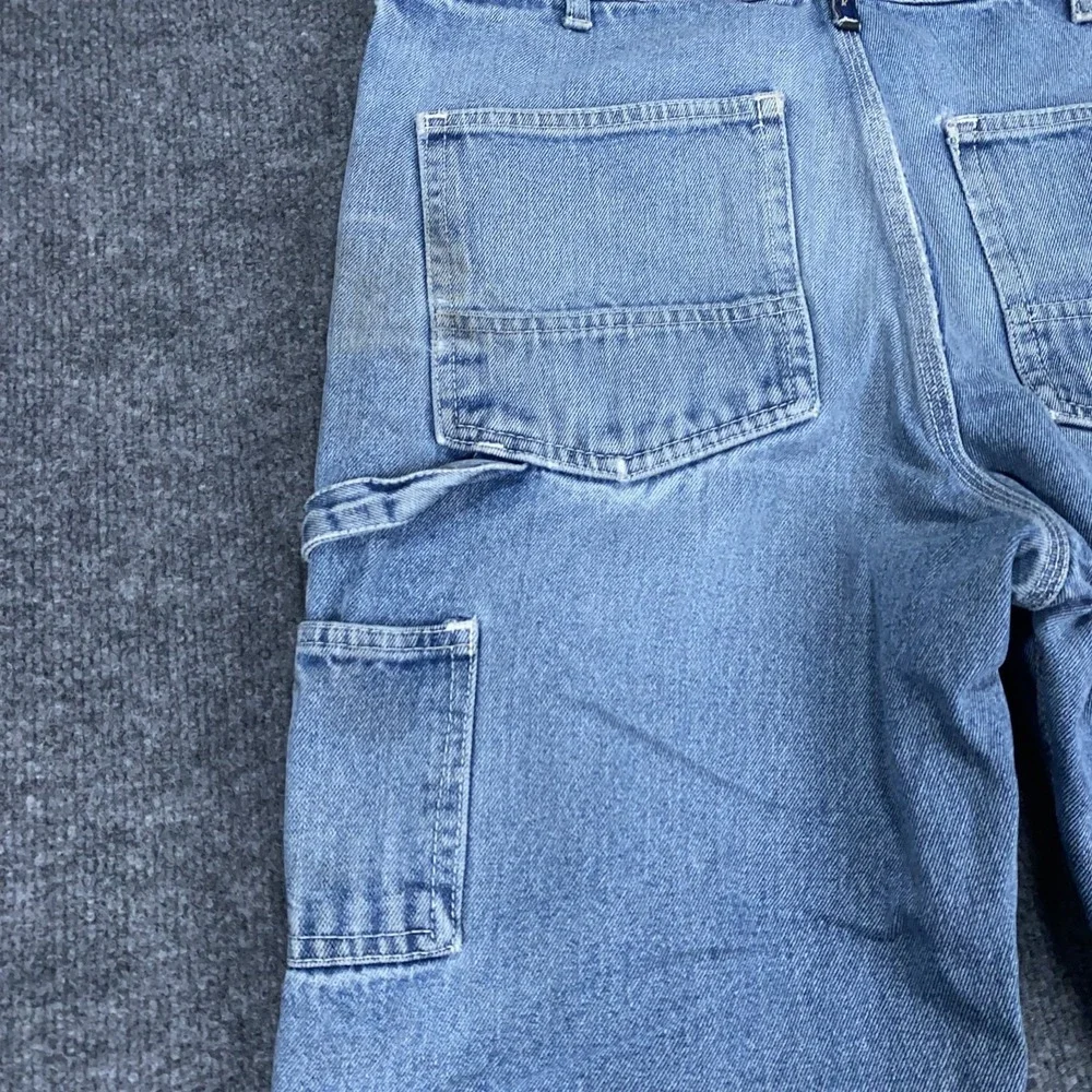 Vtg Real WorkWear Carpenter Jeans Mens 32x32 Paint Splatter Distressed Y2K‎ Gorp